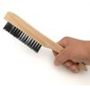 VASTOOLS Welding Chipping Hammer with Coil Spring Handle,10.5",Cone and Vertical Chisel/ 10" Wire Brush(Free), Black
