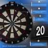 Franklin Sports Soft Tip Dartboard, 18x1-Inch