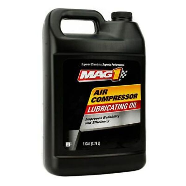 MAG1 Air Compressor Oil ISO-100 SAE-30W Non Detergent Lubricating Oil 1 Gallo...