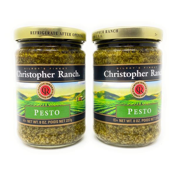 Christopher Ranch Gourmet Pesto Sauce 8 oz. Pack of 2