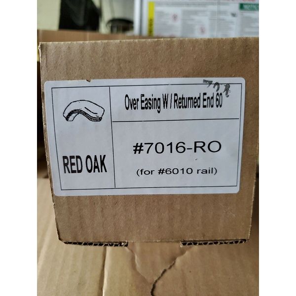 Overhand 7016 Stair Rail W/returned End