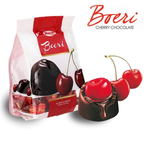 Zaini Boeri Cherry, Chocolate, 5.3 oz (150 g), 1 Piece, Valentine's Day, White Day, Chocolate, Italy, Cherry, Law Chocolate, Bonbon, Christmas Treats, Assorted Children's Sweets, Long S