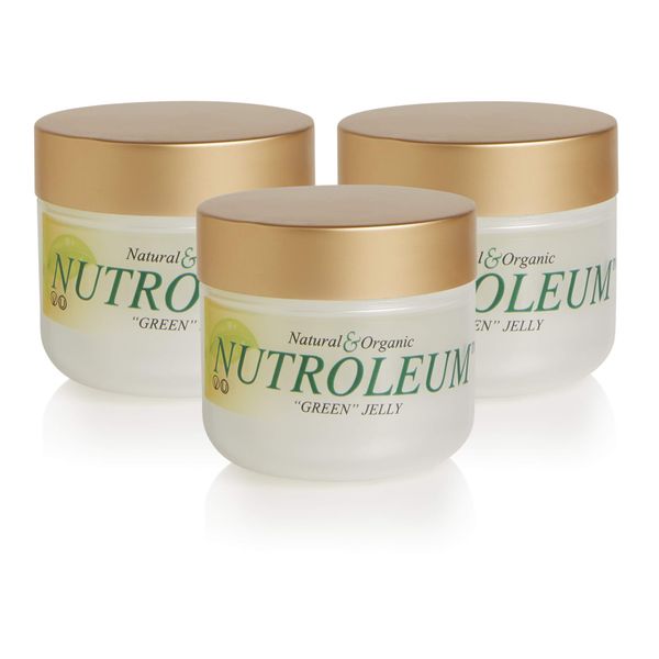 Nutroleum® Natural Petroleum Jelly Alternative By 3rd Rock Essentials / 3 OZ (3 Pack) / Water Resistant/Oil-Free All Natural Moisturizing Skin Balm/Non-Greasy Toxin Free