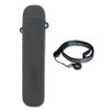 Aspire Flexus Q Compatible Silicone Case & Neck Strap (Black)