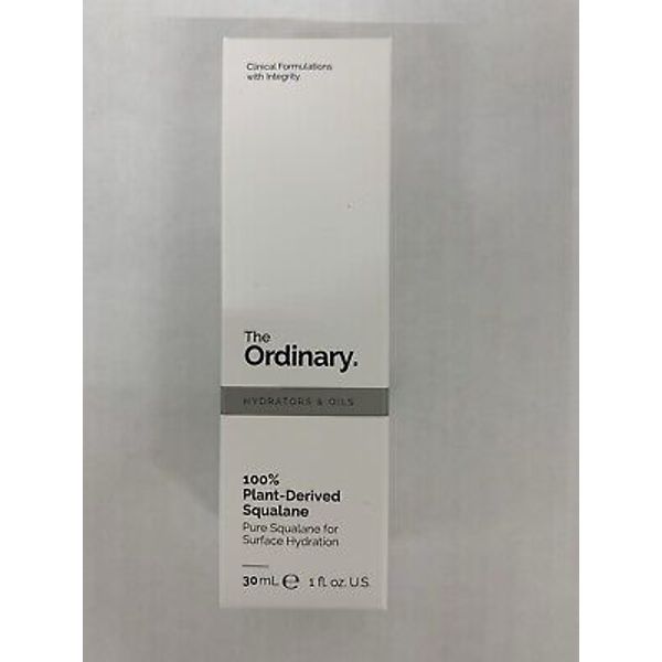 The Ordinary, Oil Hydrators 100% Plant-Derived Squalane, 1oz/30ml