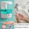 2x Automatic Liquid Soap Dispenser 700ML IR Sensor Wall Mount Gel/Soap Container