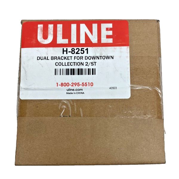 ULINE H-8251 Dual Bracket For Downtown Collection 2/ST