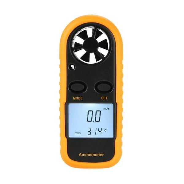 ZOYUBS Digital Anemometer, GM816 Anemometer, Anemometer, Wind Speed & Temperature Simultaneous Measurement, Digital LCD Anemometer, Portable Air Temperature Anemometer, Pocket Digital Anemometer,