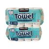 Kirkland 2-Piece Set, 140 Cuts, 24 Rolls, Roll Towel