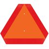 Moving Vehicle Triangle Sign Orange Base Reflective Border Slow Move UTV 14 x 16