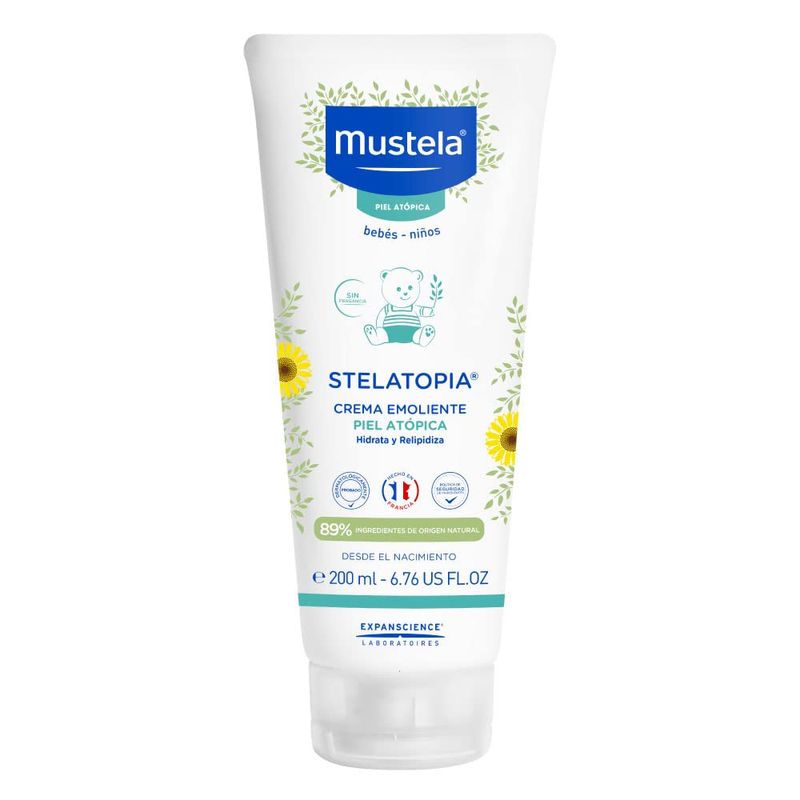 Mustela Stelatopia – Feuchtigkeitscreme für sehr trockene, empfindliche und atopische Haut (1 x 2...