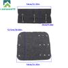 Outdoors Grey RV Camper Step Covers EXTRA Wide 3 Pack 20'' wide