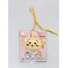 Clear Stone Mini Face Rabbit Yellow