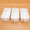 White Shelf Bin Compatible with Kenmore Whirlpool Refrigerator 2187172 3PCs