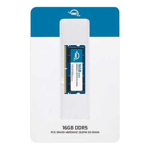 OWC 16GB DDR5 4800 PC5-38400 CL40 1Rx8 262-pin 1.1V SODIMM Memory RAM Module Upgrade Compatible with TerraMaster F6-424 MAX F8 SSD F8 SSD Plus T12-500 PRO T9-500 PRO