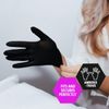 Medpride Nitrile Powder-Free Exam Gloves, Black, Small, 100 Count