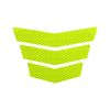 RATCHROLL Reflective Bumper Decal Fluorescent Yellow-Green Rectangle Trapezoidal Arrow Pattern Reflective Car Sticker Personalized Decoration