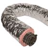 20" Silver Flex QuietFlex Insulated Flexible Duct R8 25'