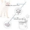 Cat Fountain Motion Sensor Switch,180? Sensitive Sensing Switch for Pet Cat Automatic Water Dispenser
