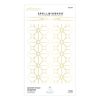 Spellbinders Geometric Flower Background Glimmer Hot Foil Plate, ONE