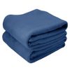 imaa Microfiber Mini Bath Towel, Micro Double Soft, Absorbent, Quick Drying, Set of 2, Navy