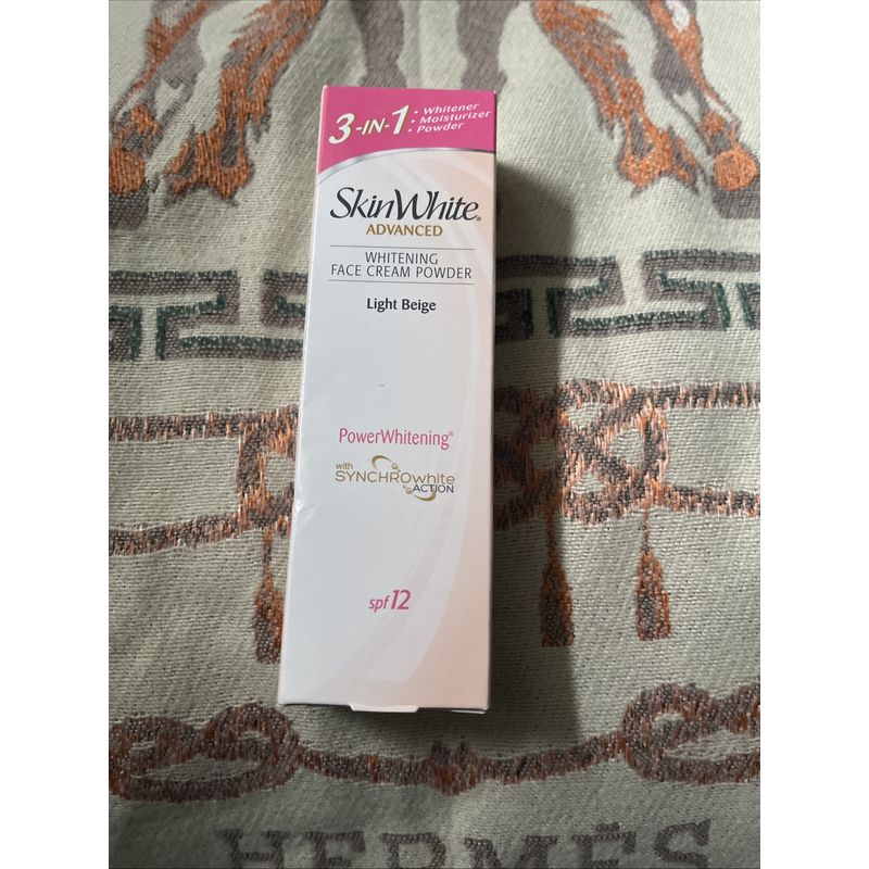 SkinWhite Advanced Power Whitening Face Cream Powder Light Beige 20g ...