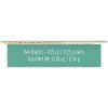 Burt's Bees 100% Natural Medicated Moisturizing Lip Balm with Menthol &