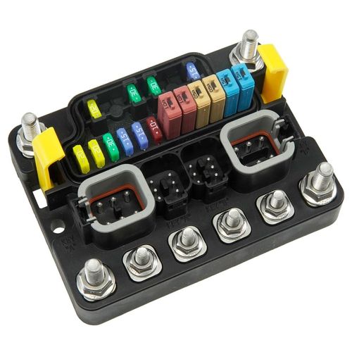 EGIS MT Series 12P Sealed Distribution Block w/Ground Busbar (3412B)