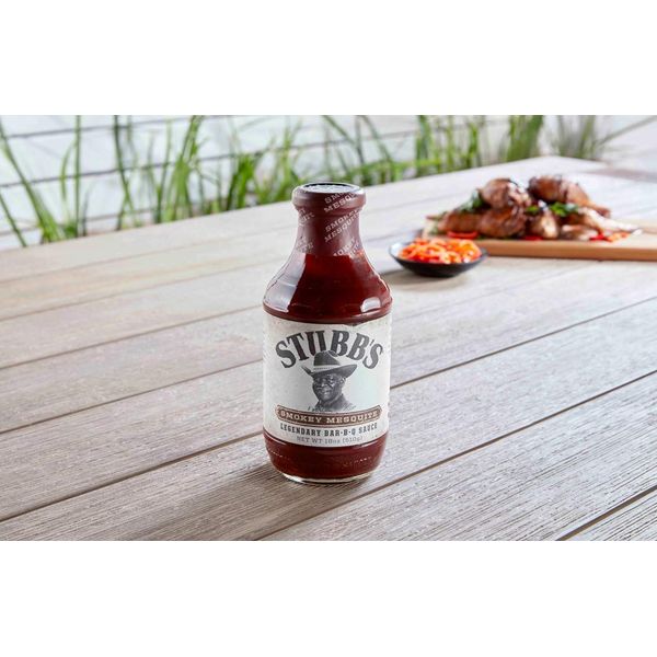 Stubb's Bbq Sauce - Smokey Mesquite - Case Of 6 - 18 Oz.