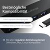 MediaRange USB Type-C auf USB 3.0 Verteiler 1:4, bus-powered, schwarz
