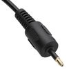 kenable Black Audio Cable TOSlink Plug to MINI-TOSLink OPTICAL 3.5mm Jack 0.5m