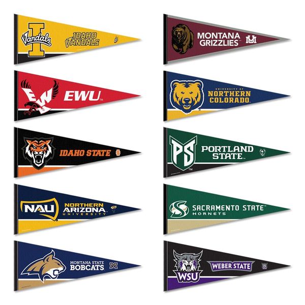 Big Sky Conference College Pennant Set