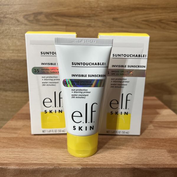 ELF - Skin SUNTOUCHABLE SPF 35 Invisible Sunscreen Exp 07/25 - Set of 2