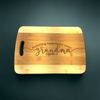 Everything Tastes Better When Grandma Makes It Cutting Board Bamboo
