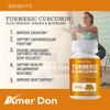 Turmeric Curcumin Highest Potency 1950mg & BioPerine Black Pepper Extract 120Pcs