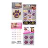 LSU Tigers Temporary Tattoo and Fan Tailgate Bundle