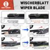 24"+21" Wiper Blades Replacement for Chevr Traverse 2012-2017Front Windshield