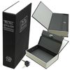 Dictionary Diversion Book Safe w/ Key Lock ~ Metal ~Black (Medium)