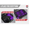 Shadow Foam Insert Pack Compatible with Makpac Modular Systems | Cut and Peel Foam for Toolbox Organisation (Purple, 50mm)