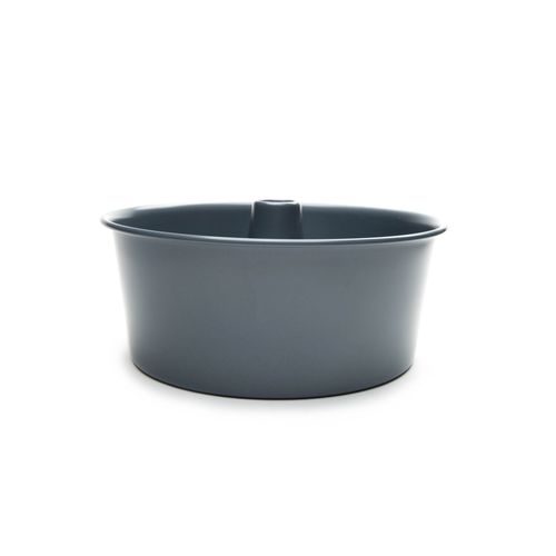 Fox Run Non-Stick Angel Food Cake Pan With Removable Bottom, 10 x 10 x 4.5 inches, Metallic