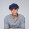 Kangol Wool Spitfire Flat Cap, Blue (Navy Navy), Small (Manufacturer Size: S)