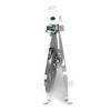Surface-Mounted Belt Winder White Mini Pivoting without Belt