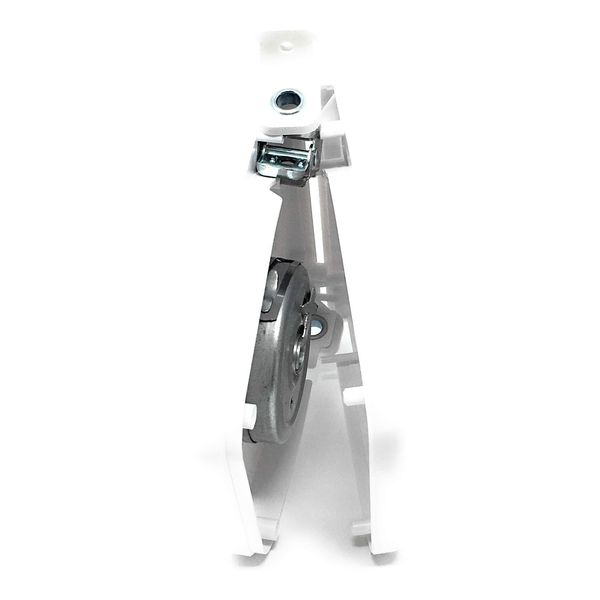 Surface-Mounted Belt Winder White Mini Pivoting without Belt