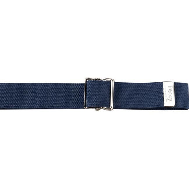 *1-Pack* Posey Gait And Transfer Belt With Nickle Buckle Navy Blue 71" 6528L