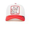 Goorin Bros. Wolf Fan The Wolf White Red Adjustable Trucker Cap
