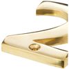 From the Anvil 83712 Numeral 2-Polished Brass