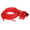 8mm 90 degree Red Spiral core Electronic Spark Plug Wire Set Kit  for Chevy SBC