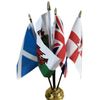 UNITED KINGDOM TABLE FLAG SET