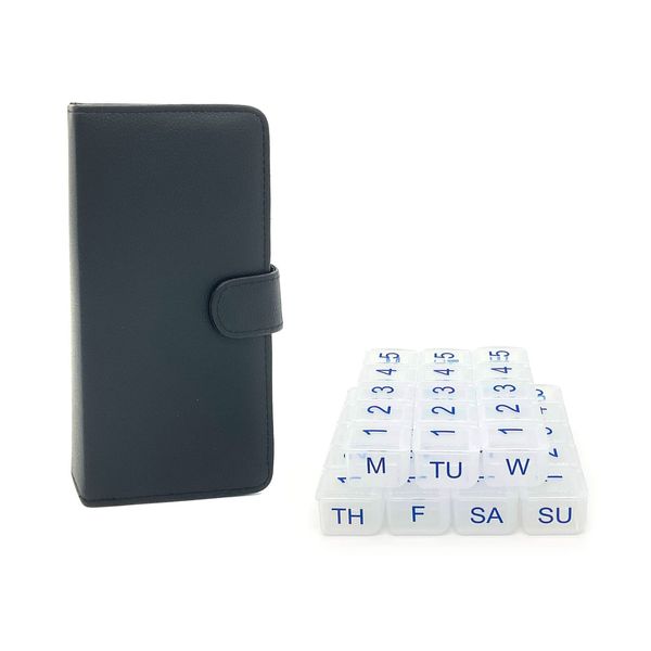 e-Pill 5 Times a Day x 7 Day Small Weekly Pill Organizer, Vitamin and Medicin...