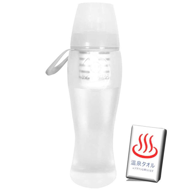 Gaia Water 135 Gaia Light Bottle (Skeleton) with Original Hot Spring Towel